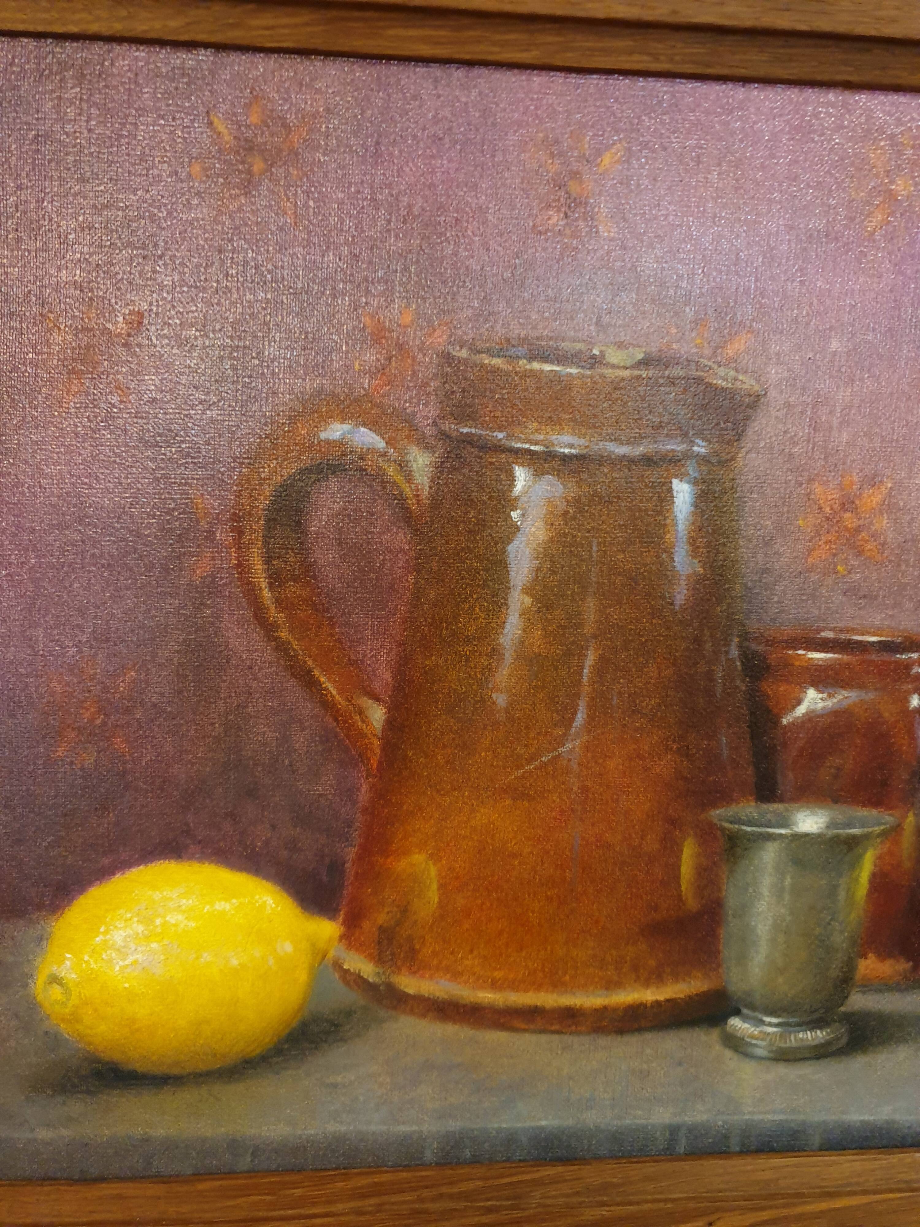 Still life oil on canvas