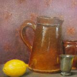 Nature morte huile sur toile
