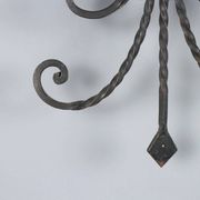 Applique murale en fer forgé à 5 lumières - Italie
