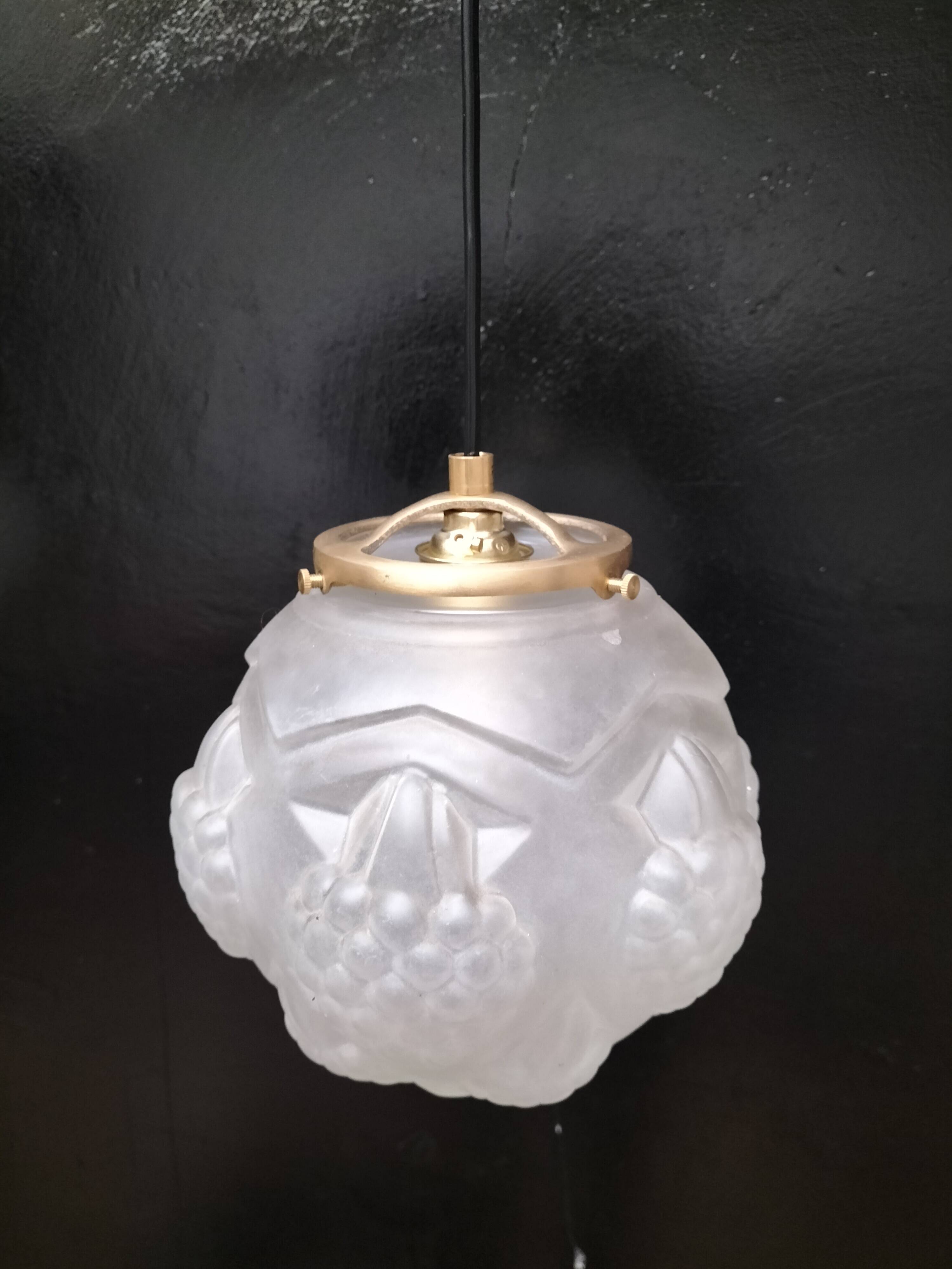 Glass ball pendants