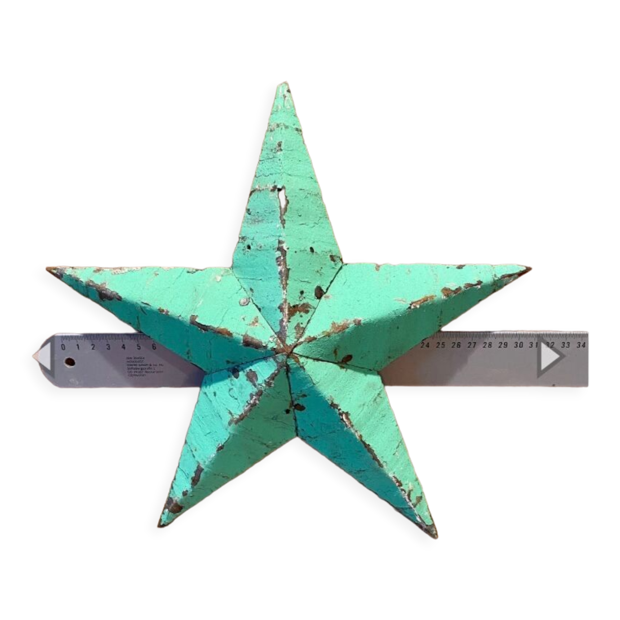 Light green amish star 30cm