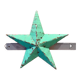 Etoile amish verte claire 30cm