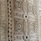 Hand-woven jute carpet