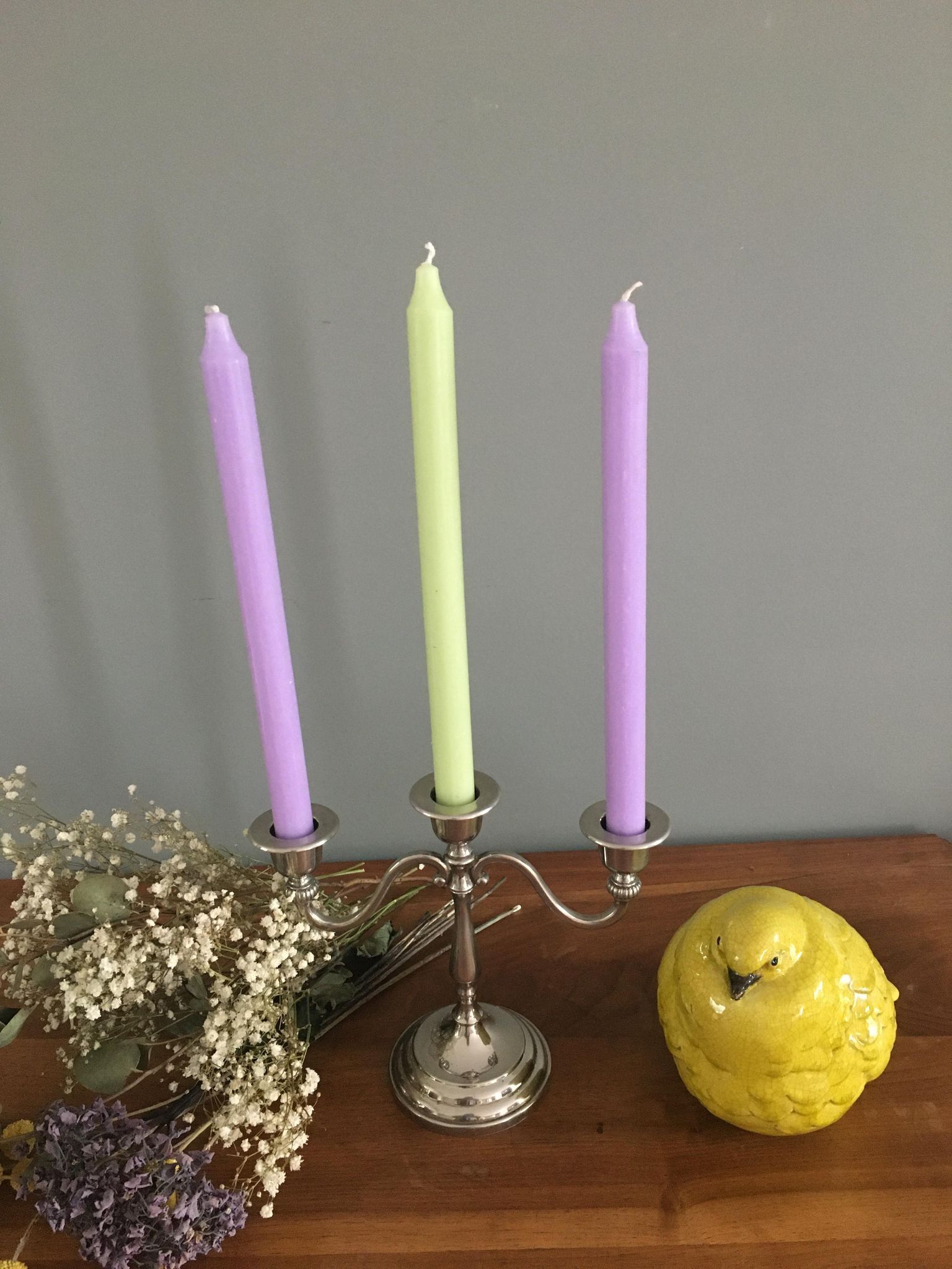 Vintage candlestick 3 branches