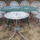 Vintage English style aluminum garden furniture