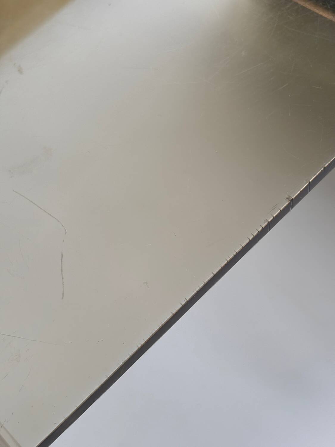 Smoked Plexiglas coffee table, 1970