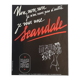 Scandale advertising poster in colour - original print from 1938
