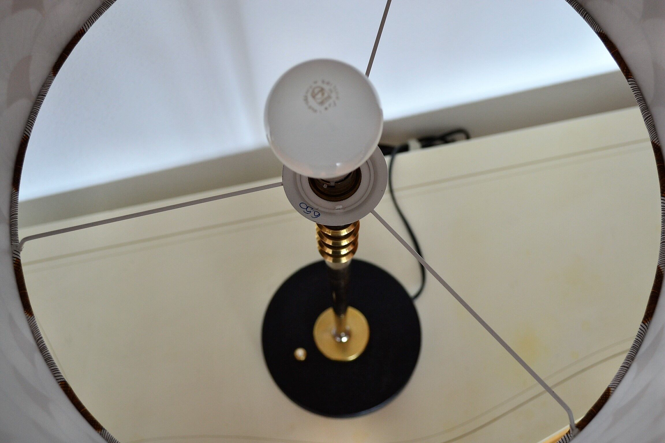 Lampe au design italien des années 60