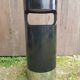 Porte parapluie poubelle kartell 4610-50 design gino colombini noir & inox #a658