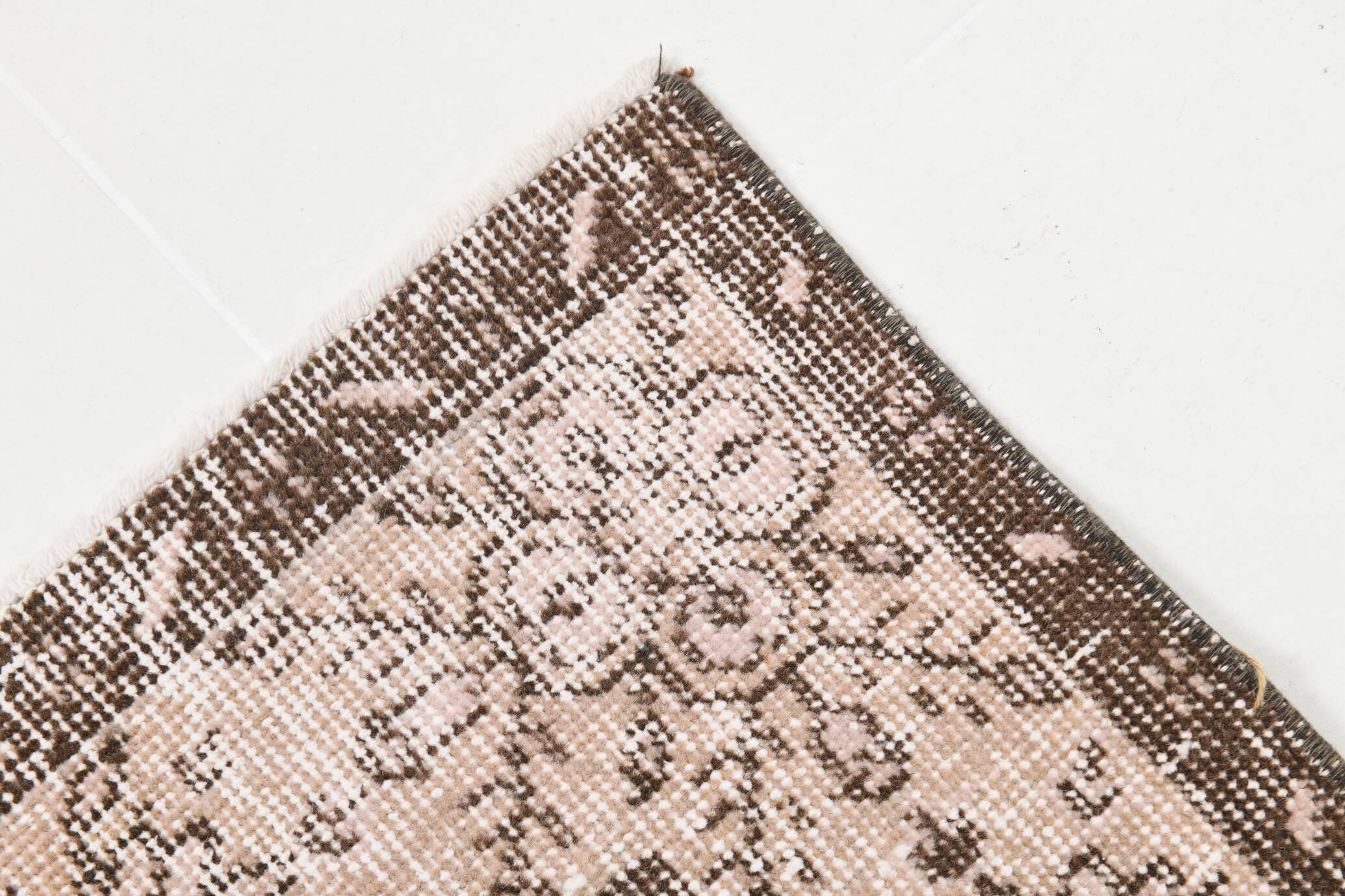 6x10 Light Pink Orientel Vintage Area Rug, 187x300Cm