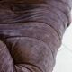 Togo aubergine corner armchair by Michel Ducaroy for Ligne Roset