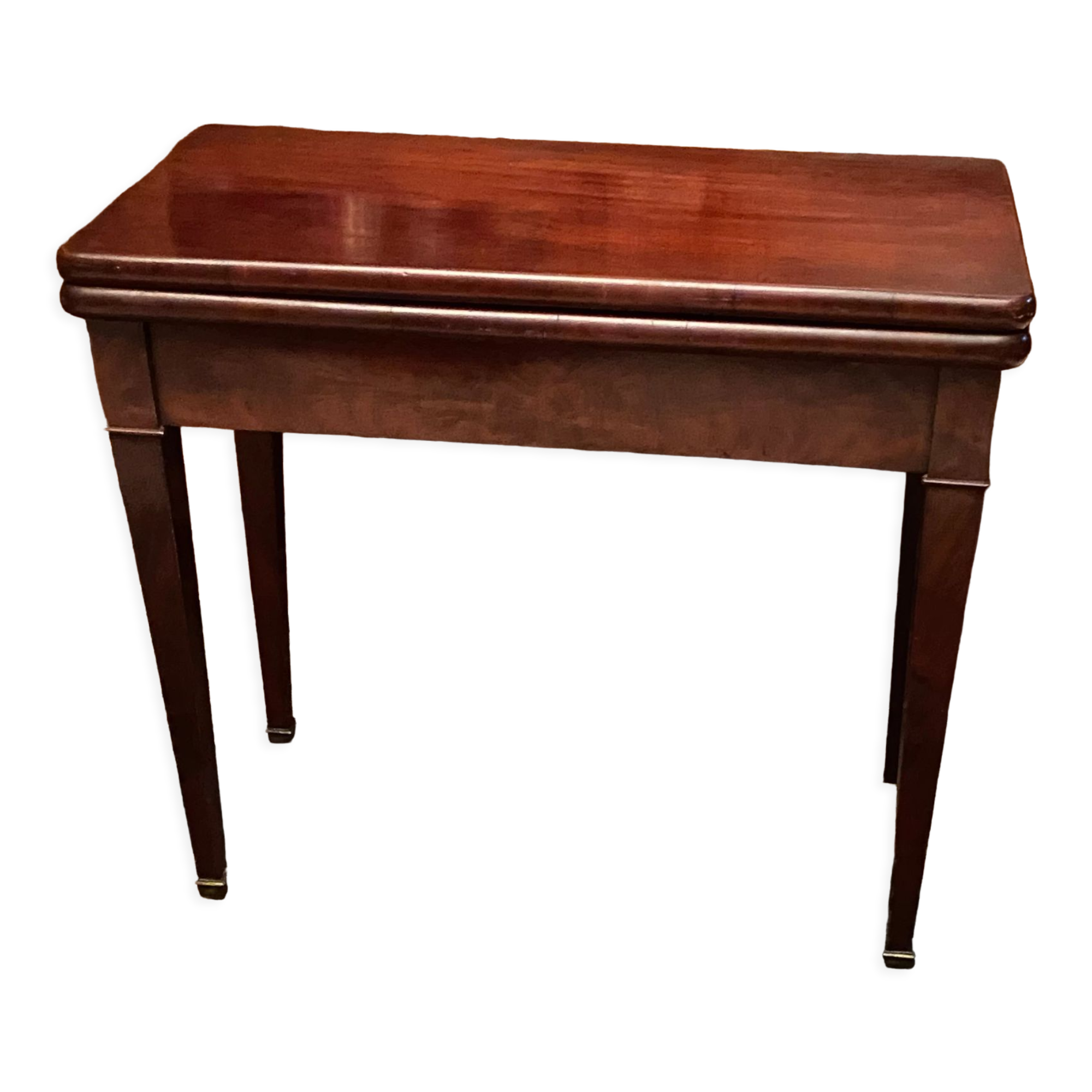 Game table board wallet sofa back mahogany console Napoleon III