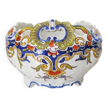 Rouen earthenware pot
