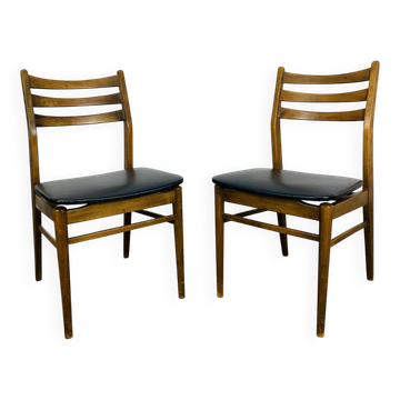 Pair of 1960s Scandinavian chairs