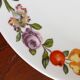 Dish & 12 dessert plates Porcelain of Paris "The Four Seasons"