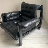 Armchair and footrest by Luciano Frigerio 1960