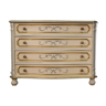 Italian dresser in lacquered, painted and gilded wood