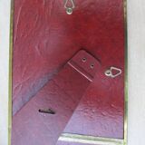 Vintage brass wall frame