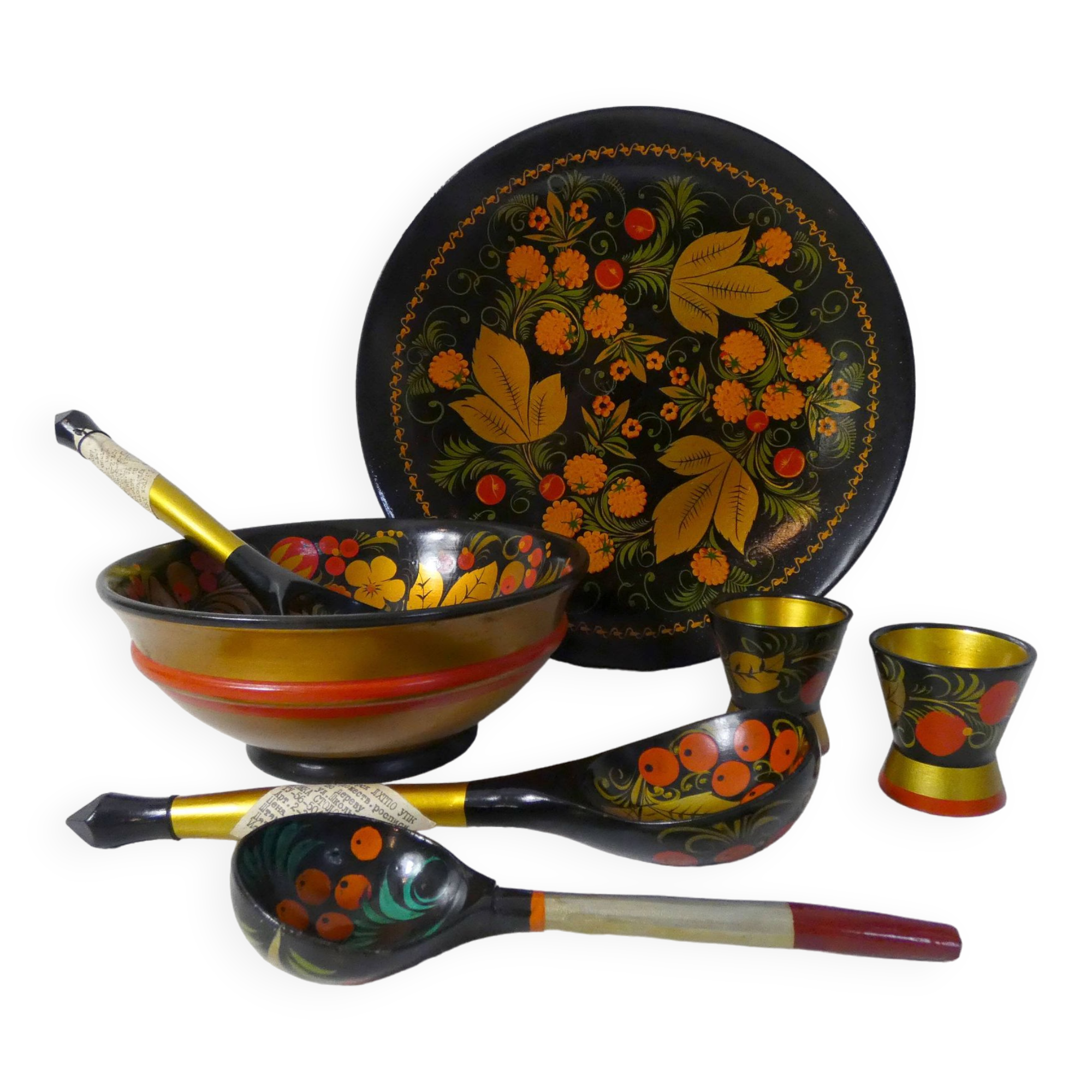 Folk Art USSR Khokhloma