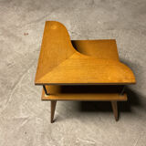 Table basse bois années 50