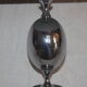 Lampe en chrome des années 70
