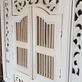 Mirror frame with door - North African moucharabieh style - 20th century