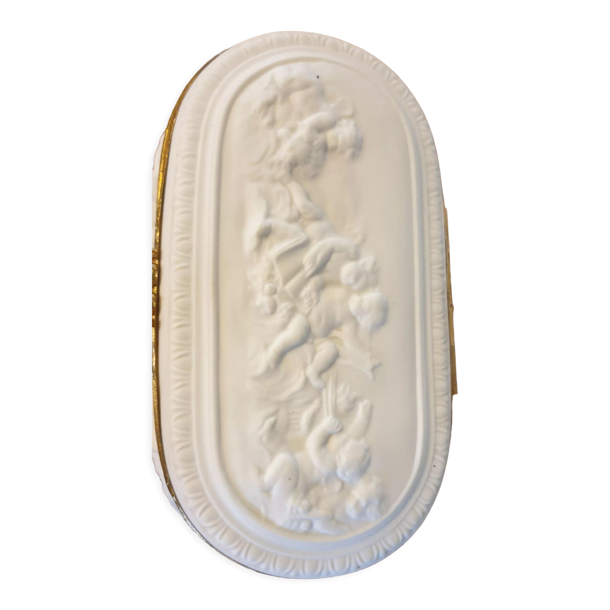 Box Coquet Limoges Biscuit and porcelain