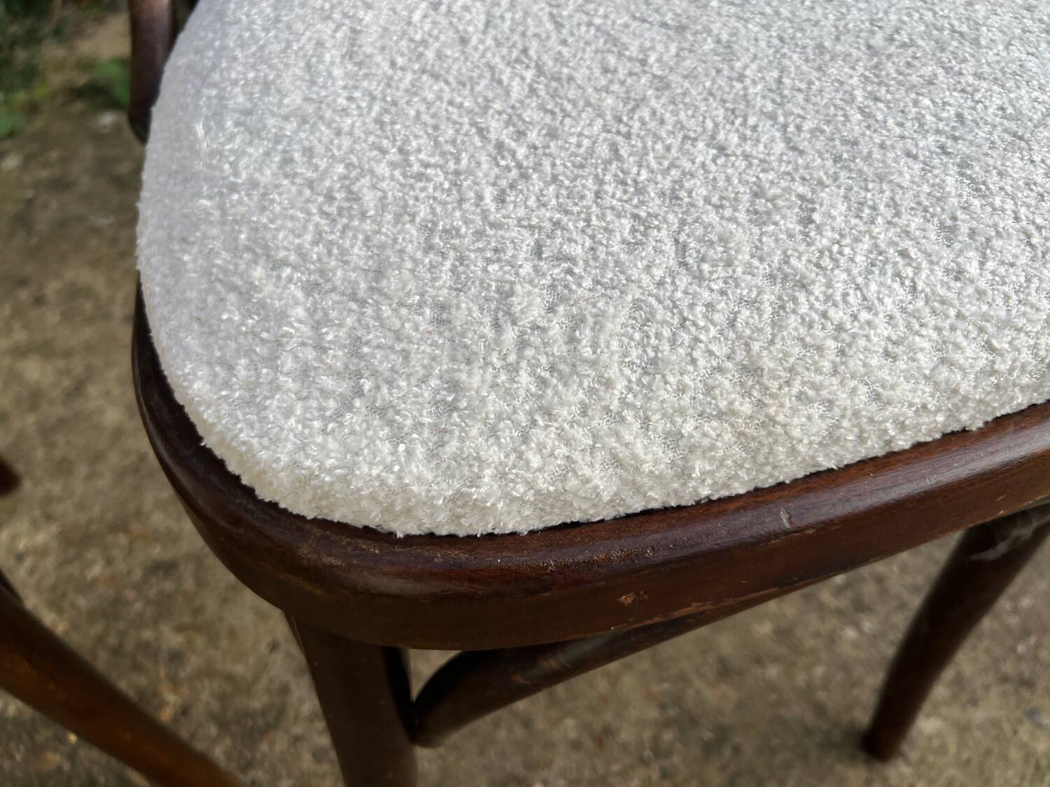 Pair of bistro chairs