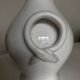 Vase néo classique d'Emile Tessier 1950 Malicorne