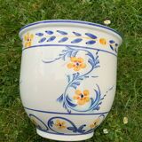 Cache pot artisanal vintage