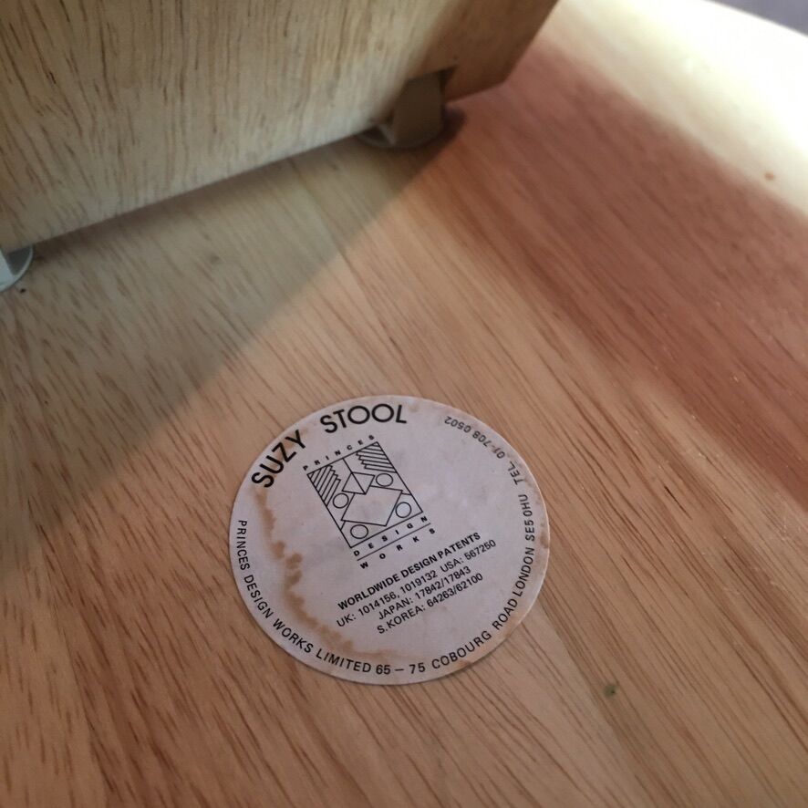 Folding top stool "Suzy" by "Adrian Reed"