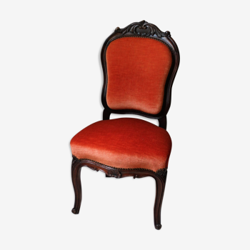 Louis XV style chair rockuro blazed velvet