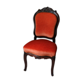 Louis XV style chair rockuro blazed velvet