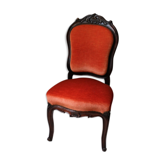 Louis XV style chair rockuro blazed velvet
