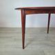 Table à manger danoise en palissandre de Rio vintage 1960 design scand