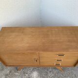 Vintage buffet compass feet 1950