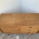 Vintage buffet compass feet 1950