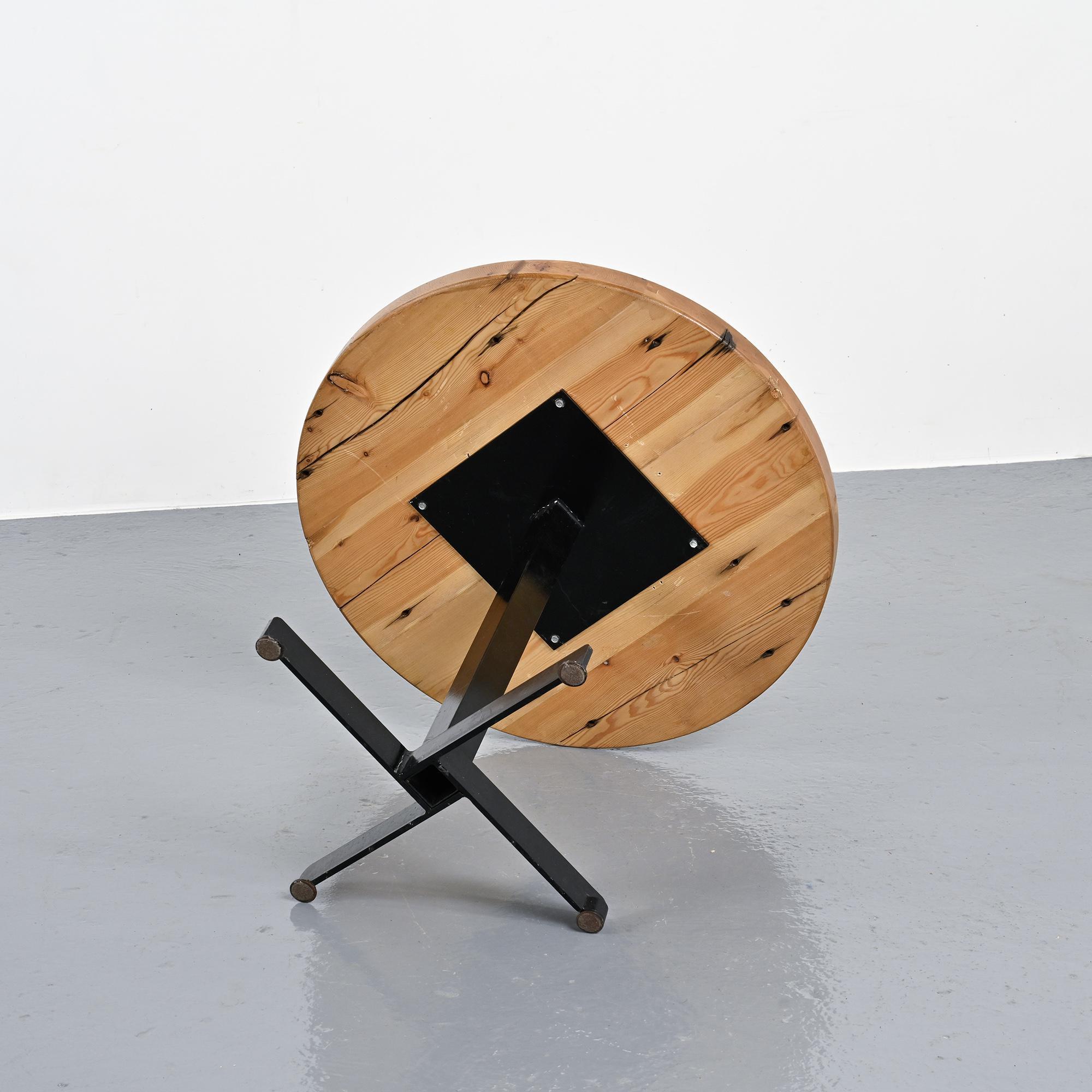 Table Hotel des Trois Arcs by Charlotte Perriand, 1967-1968