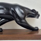 Sculpture Panther after S. Melani, 1930s