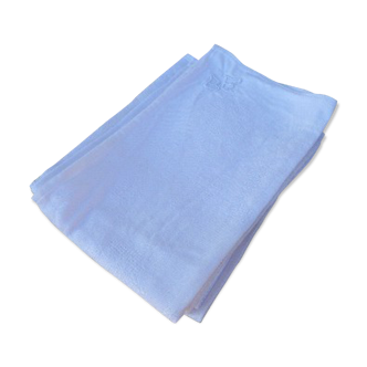 Lot of 7 old linen towels damask linen