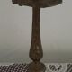 French Vintage Bronze Candlestick With Lovely Acanthus Leaf Detail 5165
