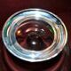 Lancel crystal bowl and silver frame - standing cup 25 x 16.5 cm