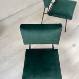 Paire de chauffeuses vintage