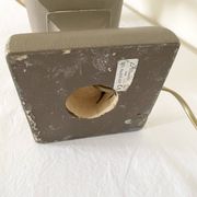 Lampe bois tourné