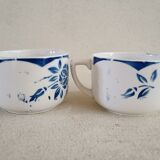 6 Digoin cups and saucers, sugar bowl and milk jug