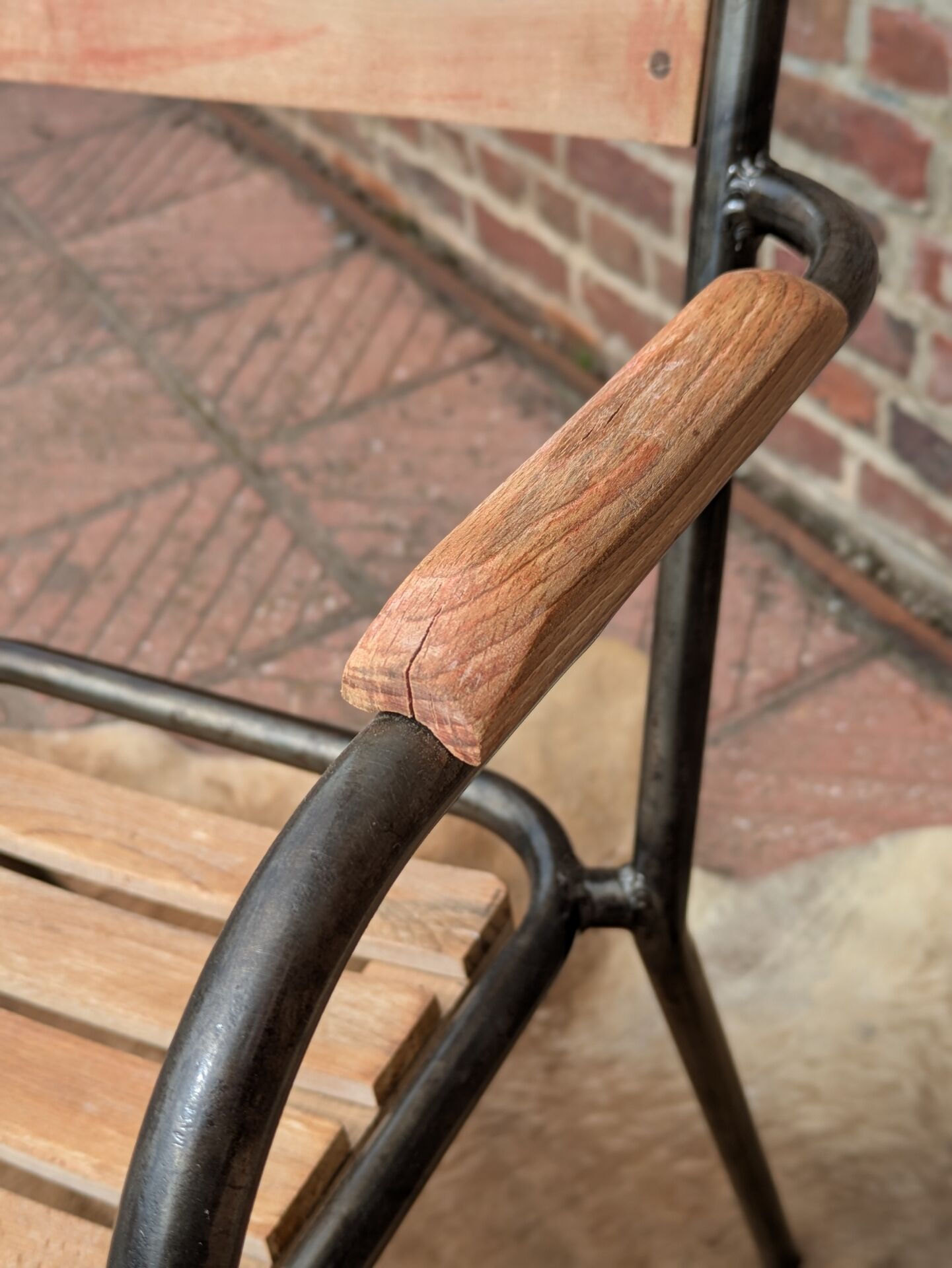 Industrial armchair