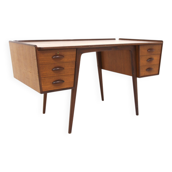 Bureau scandinave en teck ''PL. Uddebo'', Svante Skogh, Suède, 1960