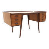 Scandinavian teak desk "PL. Uddebo", Svante Skogh, Sweden, 1960