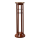 Vienna secession pedestal in wood and copper, Austia ca. 1910