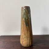 Large ceramic vase Metenier Belgian Art Nouveau